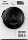 HEINNER HHPD-M9G3A, Varmepumpetørretumblere, +++ HHPD- + + + - 9 kg varmepumpe tørretumbler, 14 programmer, energiklasse D, Hvid, 9G, 9 kg