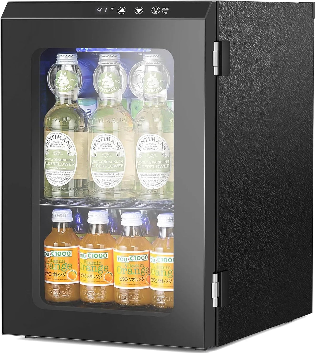 Antarctic Star, Minikøleskabe, Antarktiske stjerne - 18L Drikkevare køler 24 Cans Mini Køleskab med Leisem, Hvid, 18L, 115 V, 60 Hz
