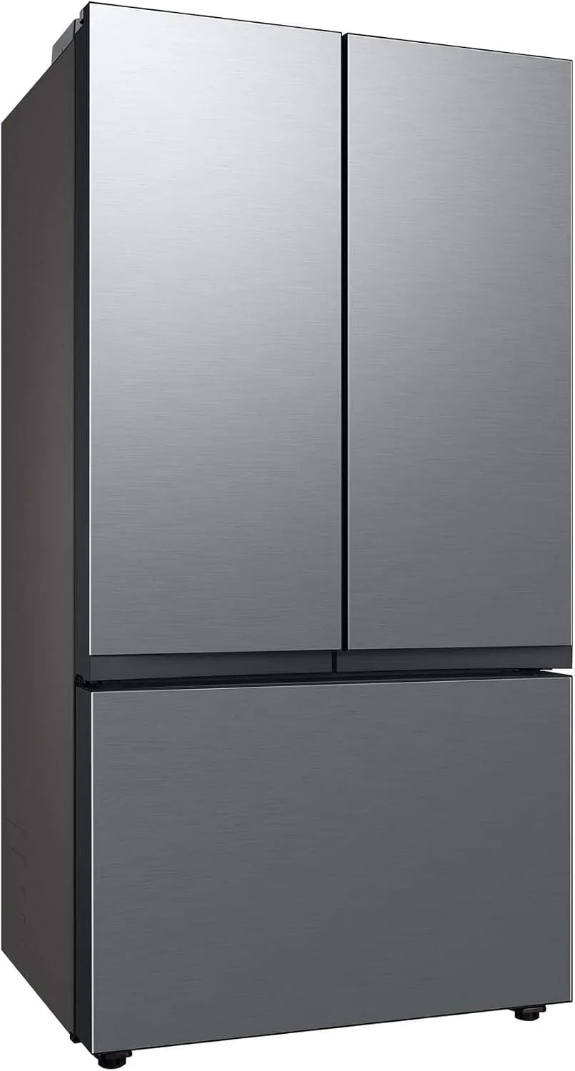 Samsung RF24BB620ES9EF, Køle-/fryseskabe, French-Dør køleskab med fryser, 177, 8 cm, 674 l, SmartThings AI energitilstand, Sølv
