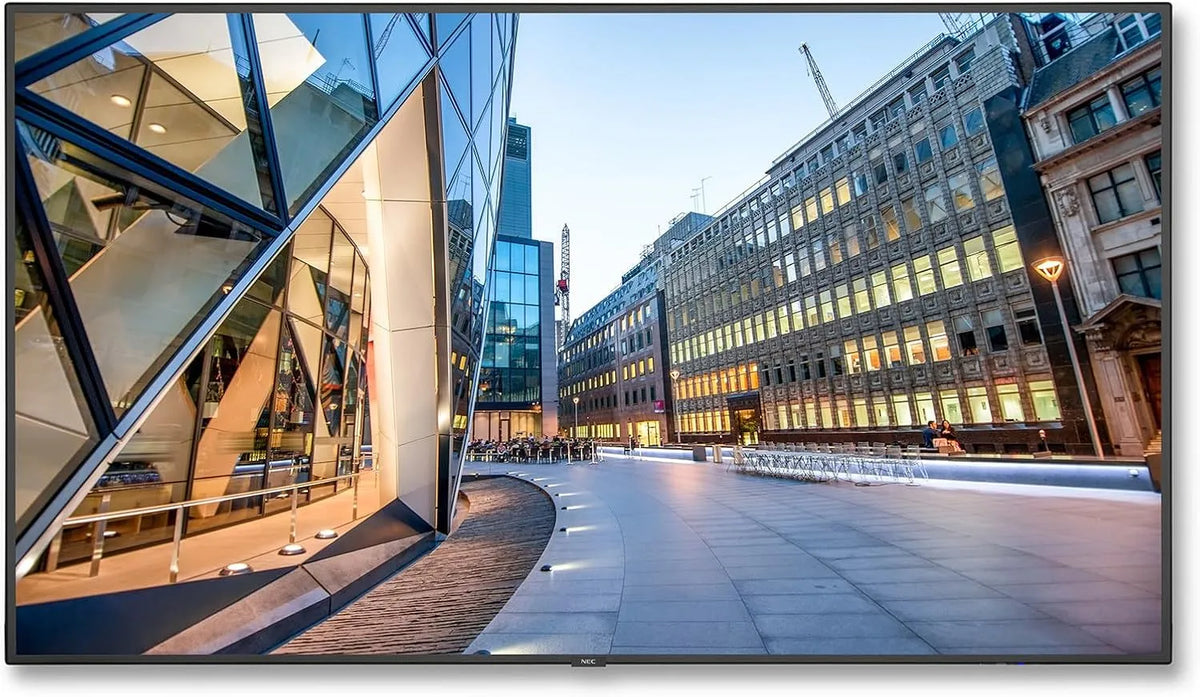 NEC C750Q 2160p, Skærme, MultiSync - 190 cm (75) Diagonal klasse C serie LCD skærm med LED, Sort, 190 cm, 4K, 3840 x 2160