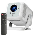 Reagle R-MOVIELUM-P31 1080p, Projektorer, R- MOVIELUM- P31 Beamer Fuld HD 4K Upskalering, 420 ANSI LED projektor Portable, Sort, 4K, 130 inch