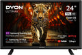 DYON 24H-TI-W, Bærbare TV'er, ULTIMAX 24H- TI- W 24- tommer HD Smart TV, Sort, 60 Hz, 3V, 24 ', 60 cm