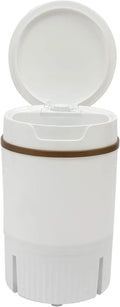 Kazafa IPX4, Mobile vaskemaskiner, Minivaskemaskine, 4.5L bærbar vaskemaskine med tørreturv, vandmodstandsgrad, Hvid, 4.5L, 260 W, 1, 19 g