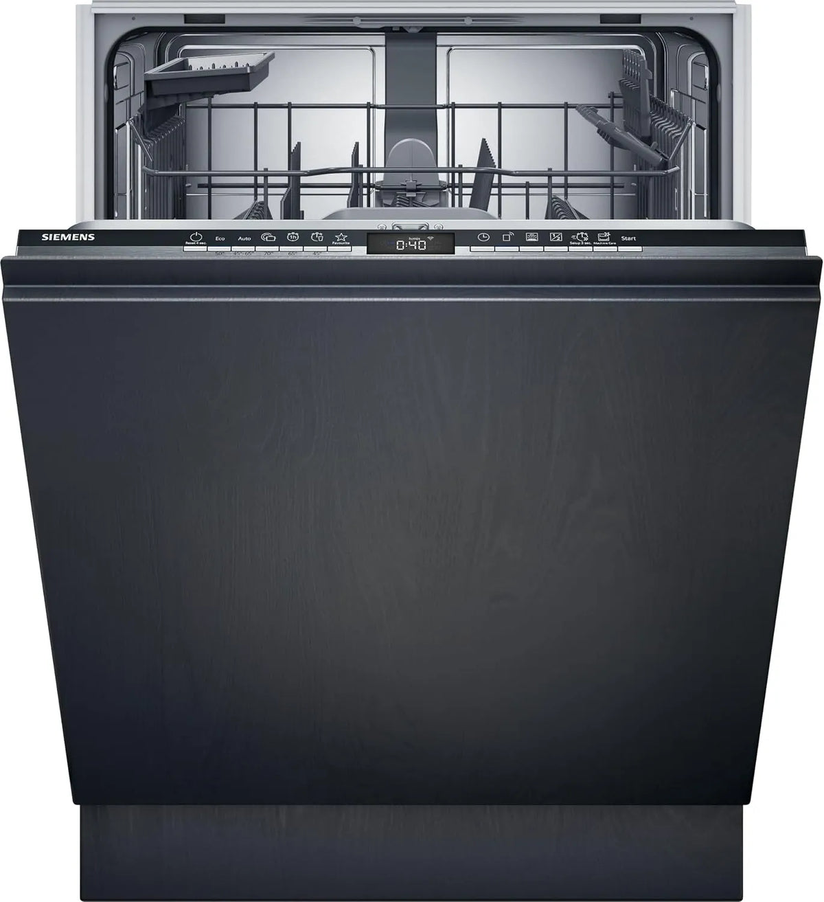 Siemens 3-fach SN63HX10TE, Opvaskemaskiner, 60 cm, iQ300 Smarter opvaskemaskine Fuldt integreret, 60 cm bred, Hvid, bestik kurv