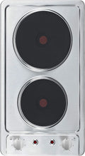respekta, Kogeplader, eller en Kochfeld Bygg- in Kochfeld Duo Hotplate autark 2 plader rustfrit stål, Sølv, 4 x 29 x 51 cm, 145 mm, 1000 W