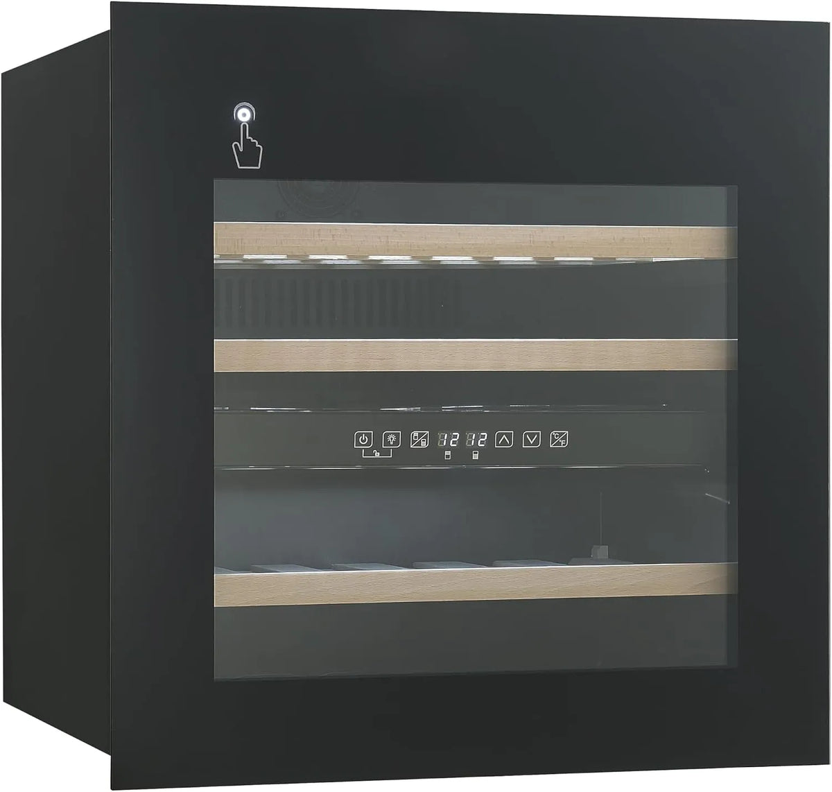 Wolkenstein EWTS85-36ED EWTS85, Indbyggede vinkøleskabe, Cloudstone - 36ED, Sort, 85 l, 60 cm, 59, 5 cm, 140 kW