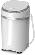 WolFum, Mobile vaskemaskiner, kapacitet vaskemaskine baby børnetøj vaskemaskine mini semi- automatisk, Hvid, 240 V