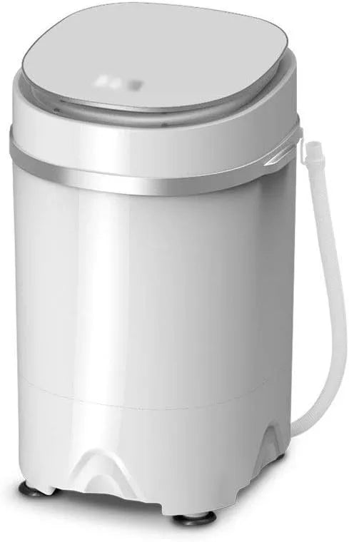 WolFum, Mobile vaskemaskiner, kapacitet vaskemaskine baby børnetøj vaskemaskine mini semi- automatisk, Hvid, 240 V