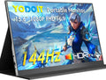 Yodoit, Skærme, Yodit Portable Monitor 15, 6 tommer 144hz 1920 x 1080 FHD Portable Monitor IPS, Sort, 144hz, 1920 x 1080, 740g, 0.51cm