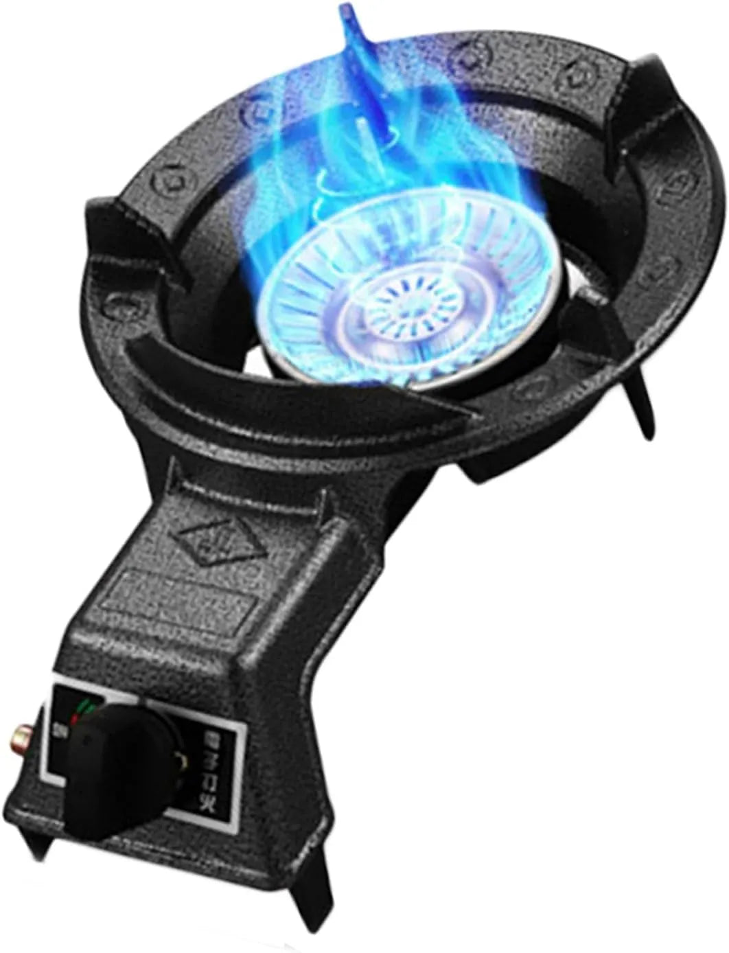 Generic, Gaskomfur, 4.5 KW Kommerciel ildovn, Liquefied Gas Tablepan Gas komfur, Egnet til, Grå, 4.5 KW, 180 g, 2 cm