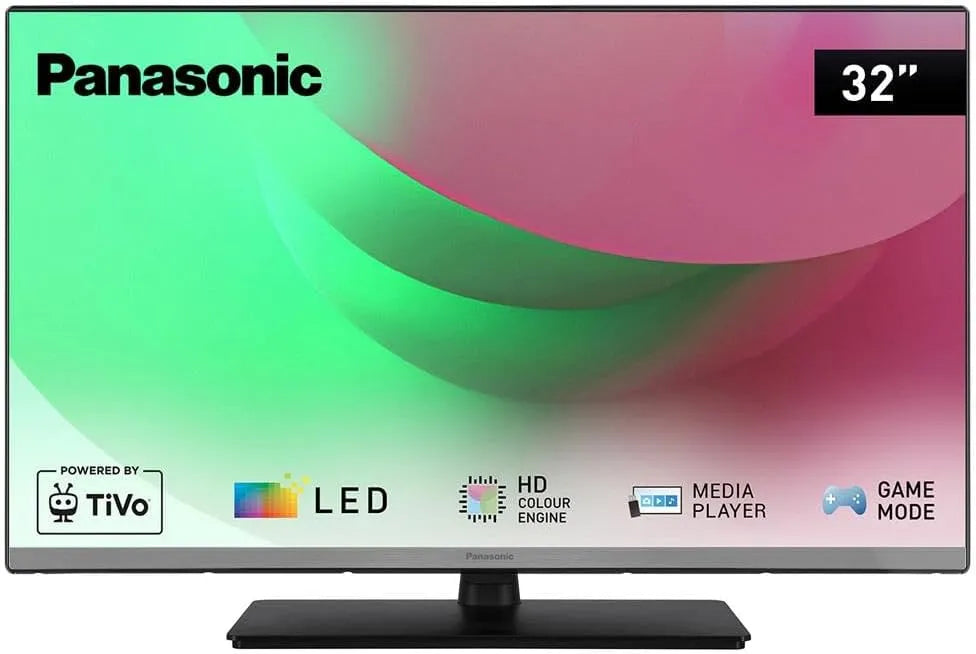 Panasonic TB-32S45AEZ, TV'er, TB, S45A Series 32 tommer Fuld HD LED Smart TV, 2024, TiVo, Google og Alexa, Sort, FULL HD