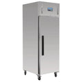 Polar, Tilbehør til fødevaresalg, køling U- Series 750W enkeltdør bageri fryser 850 liter, rustfrit stål, 18 ° C, Sølv, 750W, 850 l
