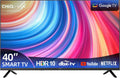 CHiQ HDR10, TV'er, 40 tommer Google TV, Fuld HD, & HLG, Kompatibel med Apple AirPlay, Sort, 101, 6 cm, 40', 7, 2 cm, 71, 8 mm