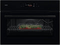 AEG NKK8N621B, Ovne, MealAssist kompakt ovn med mikrobølgeovn sort, 455 x 595 x 567 mm, 44 l, 25 W