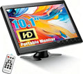 CAMECHO 1080P, Skærme, 10.1 tommer Mini Monitor, Fuld HD (1024 X 600 16: 9, Panorama med HDMI / BNC / AV, Sort, 1024 X 600, 9V, 30V, 2'