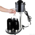 vnmudzeo, Glasopvaskemaskiner, Kommerciel elektrisk glaskummer, 600 kopper / time, 5-børste glas, Gennemsigtig, 240 rpm, 600 g, 7 cm, 20 cm