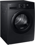 Samsung DV90DG52A0ABEG, Varmepumpetørretumblere, varmepumpe tørretumbler, 9 kg, EEK: C, AI tøj tørretumbler med WiFi SmartThings, Sort