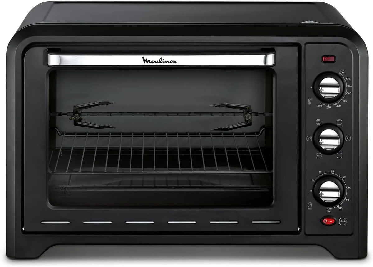 Moulinex OX485810, Miniovne, Optimo Elektrisk ovn, 39 liter kapacitet, 220- 240 V, 50- 60 Hz, 2000 W, Sort, 39 l, 240 V, 60 Hz