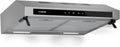 Klarstein, Underbyggede emhætter, Purista Force understrukturområde hætte, 60 cm, 343 m3 / h, dobbelt motor, energi, Sølv, 2x 60, 13 cm