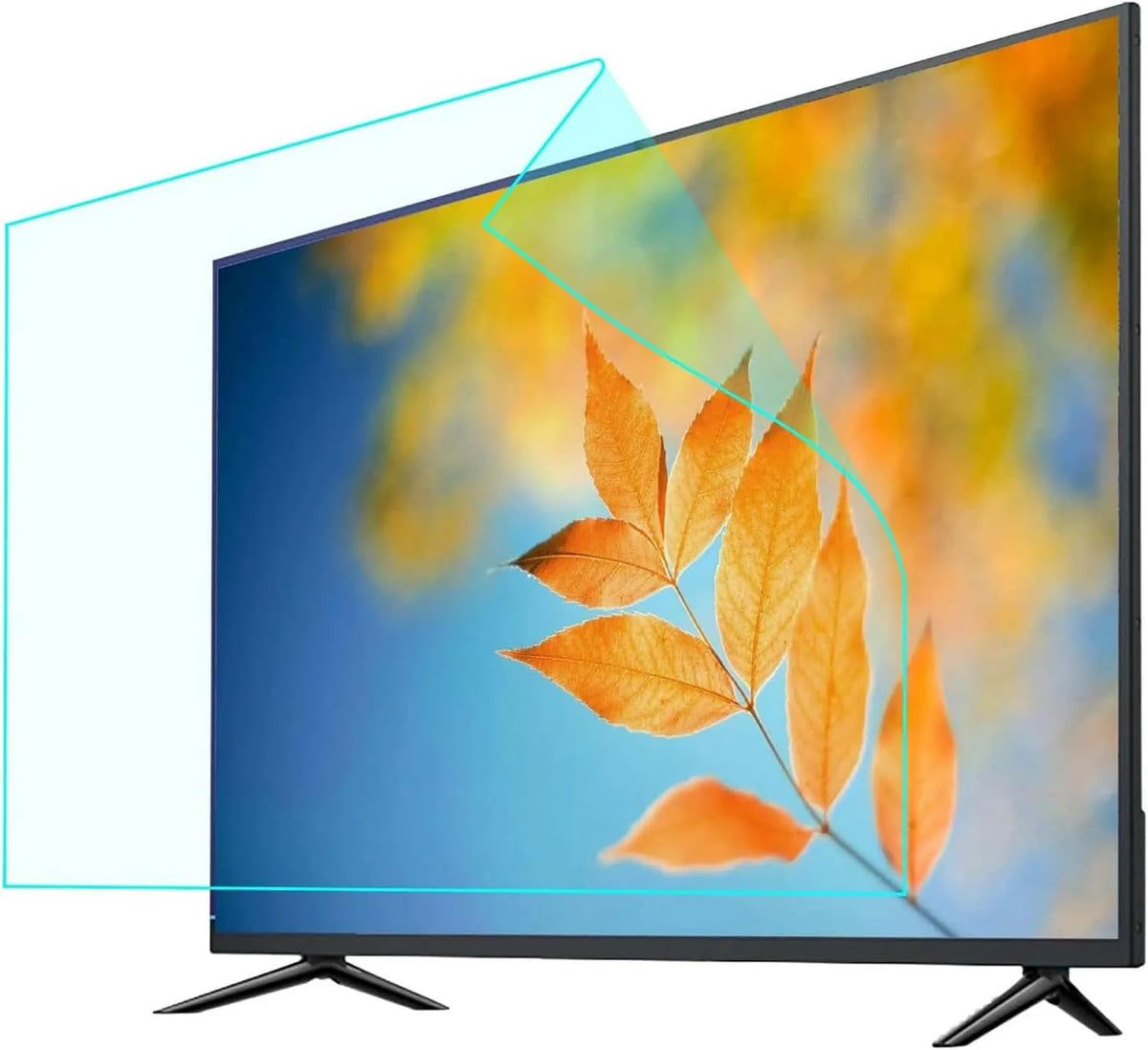 QUSYZD, Skærmbeskyttelse til TV, Matter TV skærm beskyttelse, 32-75 inches, anti-blå lys / blænding beskyttelse, Sort, 75 inch, 4K, OLED