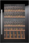 Küppersbusch, Køle-/fryseskabe, FWK 2800.0 S1 K- Series 8 build- in vin klimaskab Sort / Rustfrit stål, Sort / sølv, 87, 8 cm